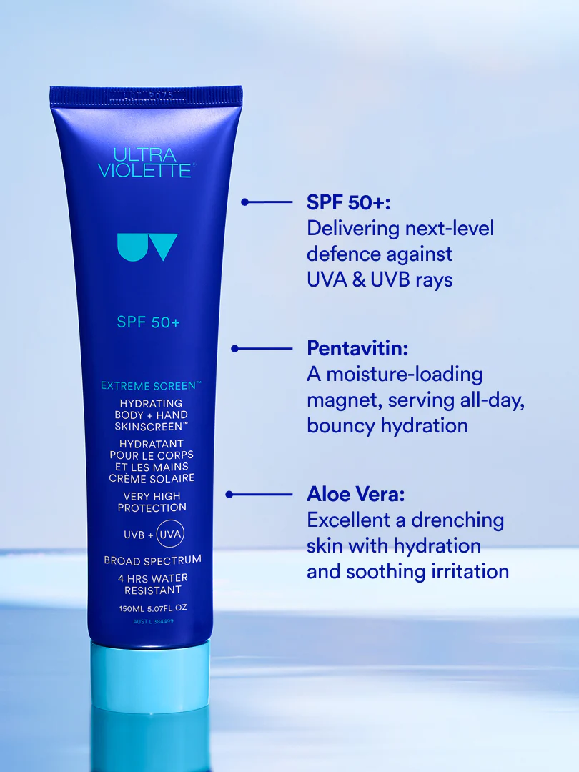 Extreme Screen SPF 50+ Hydrating Body & Hand SKINSCREEN™ 150ml - Image 4