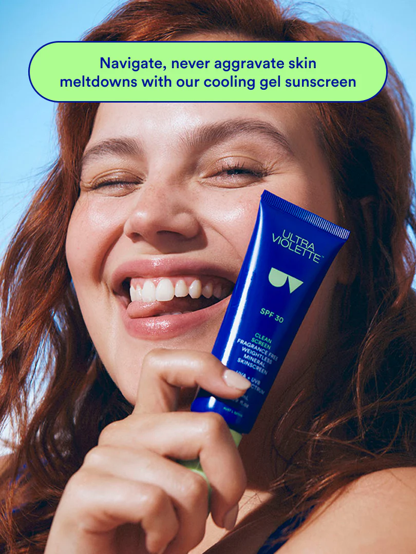 Clean Screen SPF 30 Fragrance Free Gel SKINSCREEN™ 75ml - Image 5