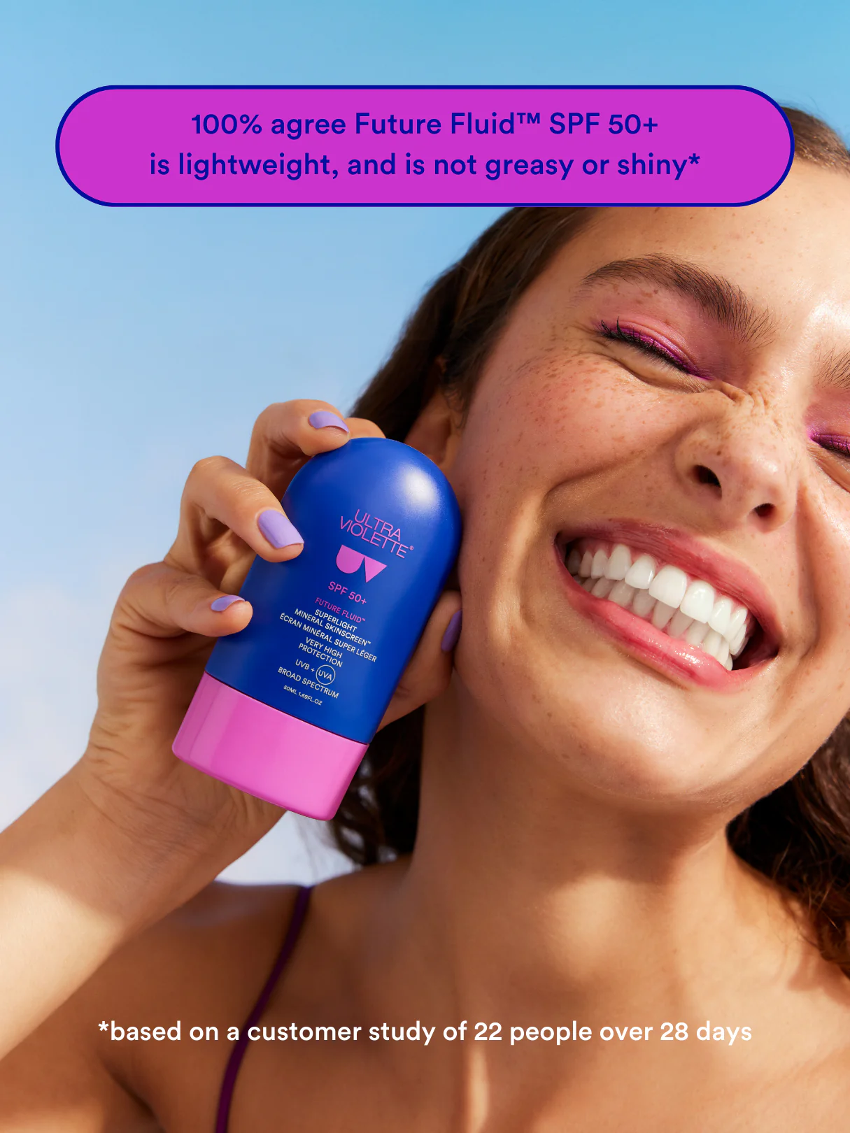 Future Fluid SPF 50+ Superlight Mineral SKINSCREEN™ 50ml - Image 5