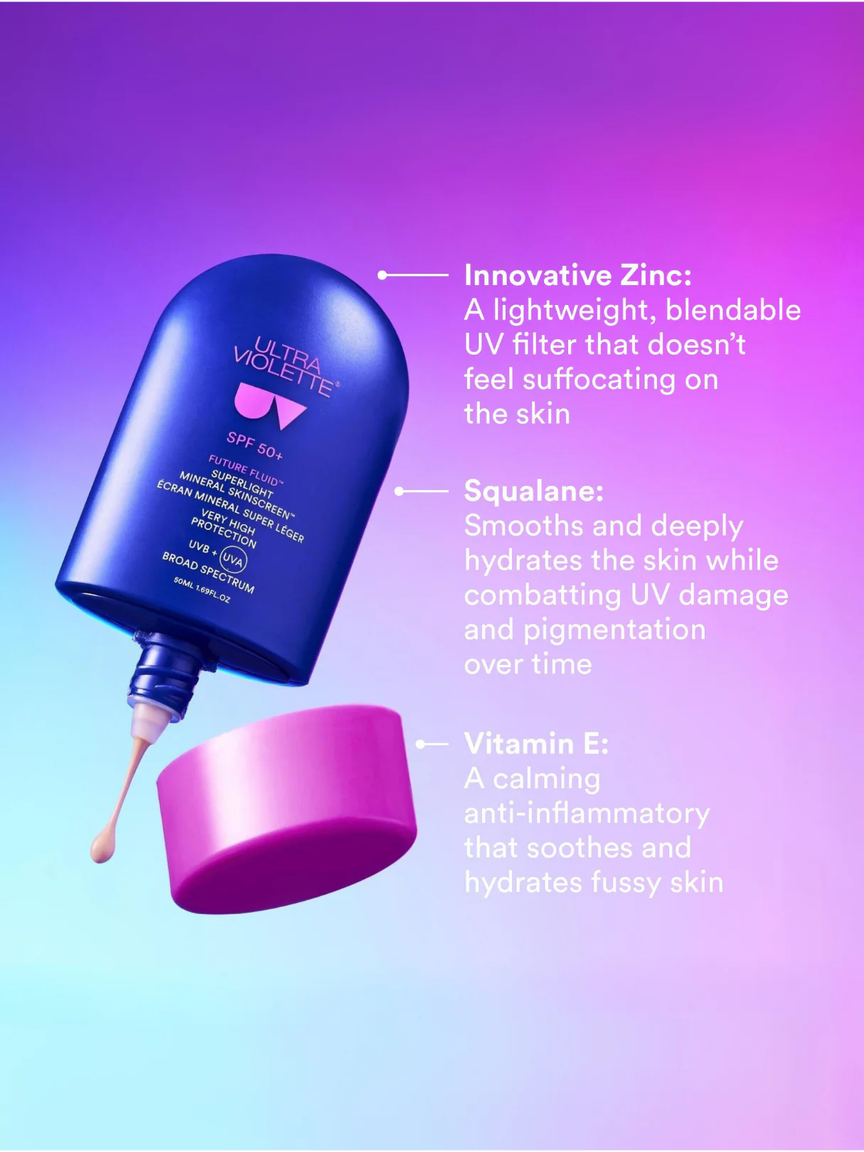 Future Fluid SPF 50+ Superlight Mineral SKINSCREEN™ 50ml - Image 6